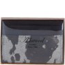 Ashwood Leather Hair on Hide Slim Card Holder - Brown/Natural H57