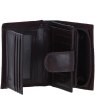 Ashwood Leather Suede RFID Protected Purse - Brown S50