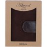 Ashwood Leather Suede RFID Protected Purse - Brown S50