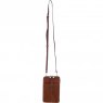 Ashwood Leather Suede Slim Crossbody Phone Pouch with Card Slots - Tan S51