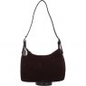 Ashwood Leather Suede Shoulder Bag with Replaceable Strap - Brown S52
