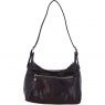 Ashwood Leather Suede Shoulder Bag with Replaceable Strap - Brown S52