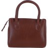 Ashwood Leather Suede Handbag with Detachable Strap - Tan S54