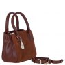 Ashwood Leather Suede Handbag with Detachable Strap - Tan S54