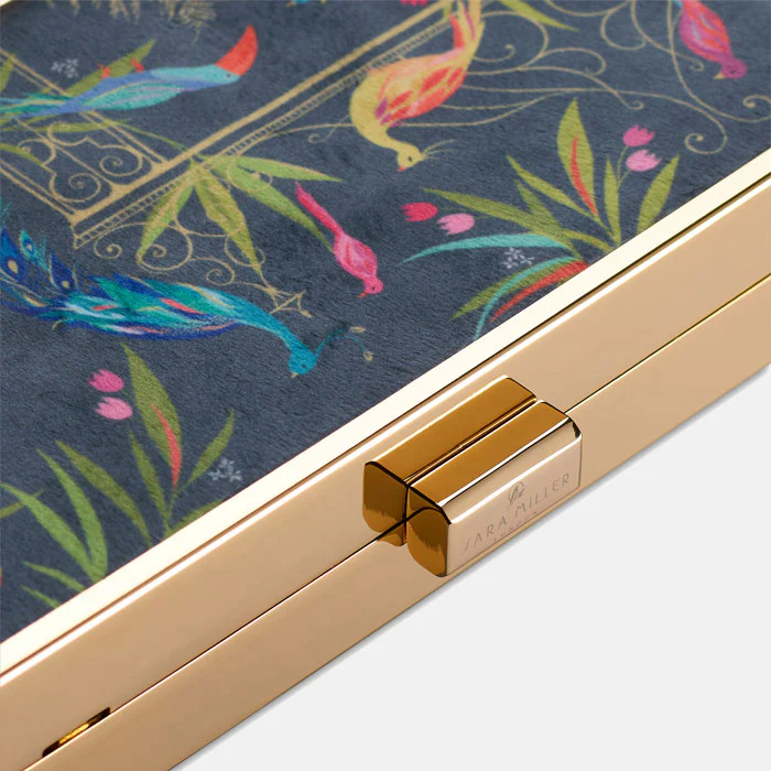 Sara Miller Enchanted Gate Framed Velvet Clutch Anniversary Special