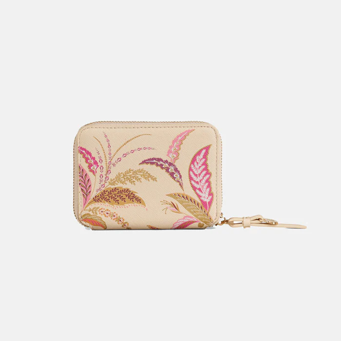 Sara Miller Fern Garden Small Zip Purse