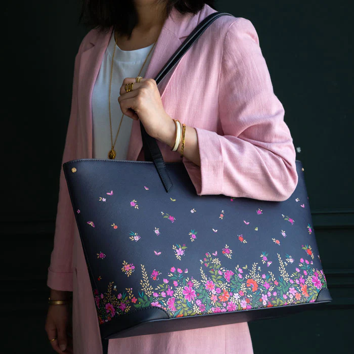 Sara Miller Ditsy Floral Large Tote Bag