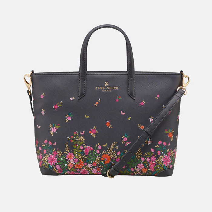 Sara Miller Ditsy Floral Medium Tote Bag