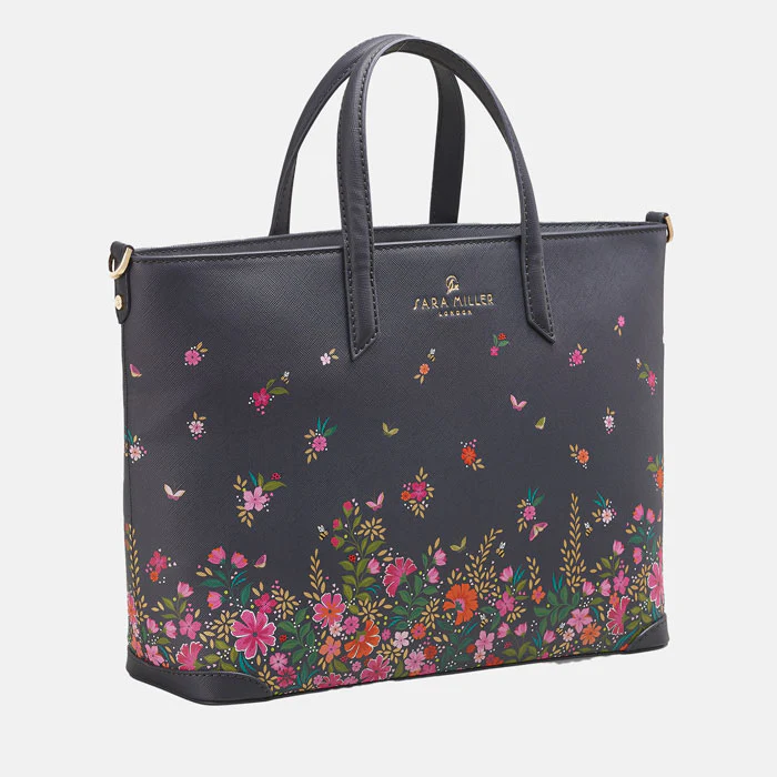 Sara Miller Ditsy Floral Medium Tote Bag