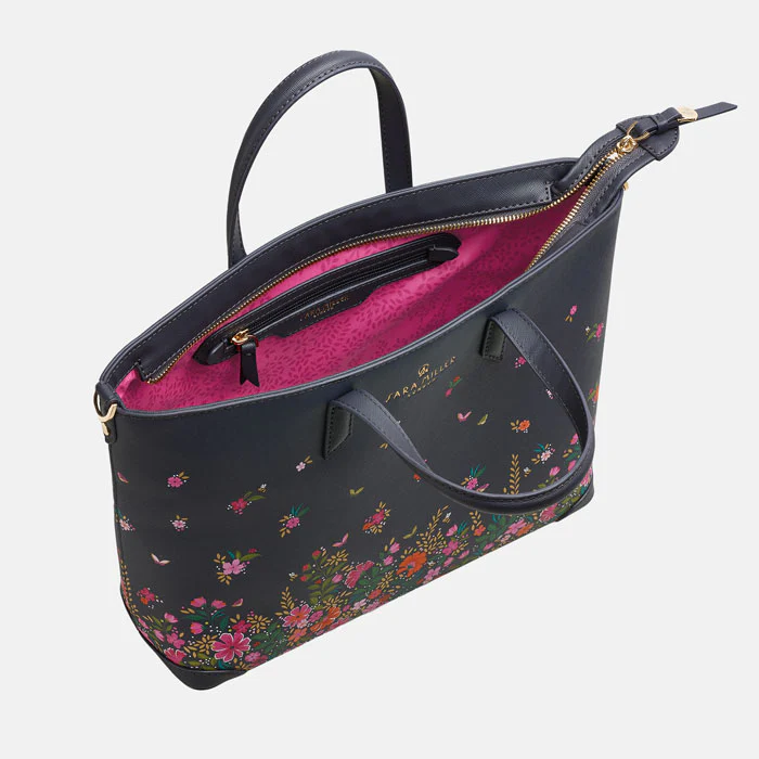 Sara Miller Ditsy Floral Medium Tote Bag