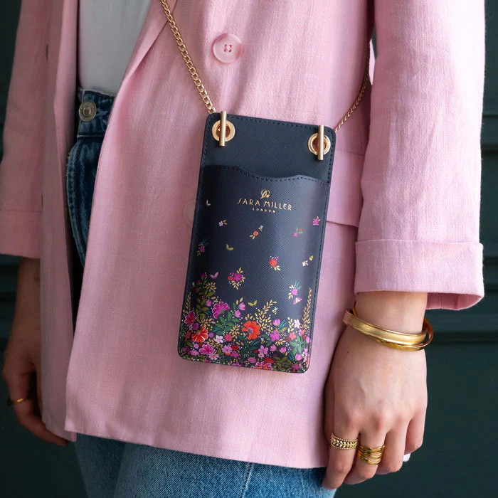 Sara Miller Ditsy Floral Phone Pouch