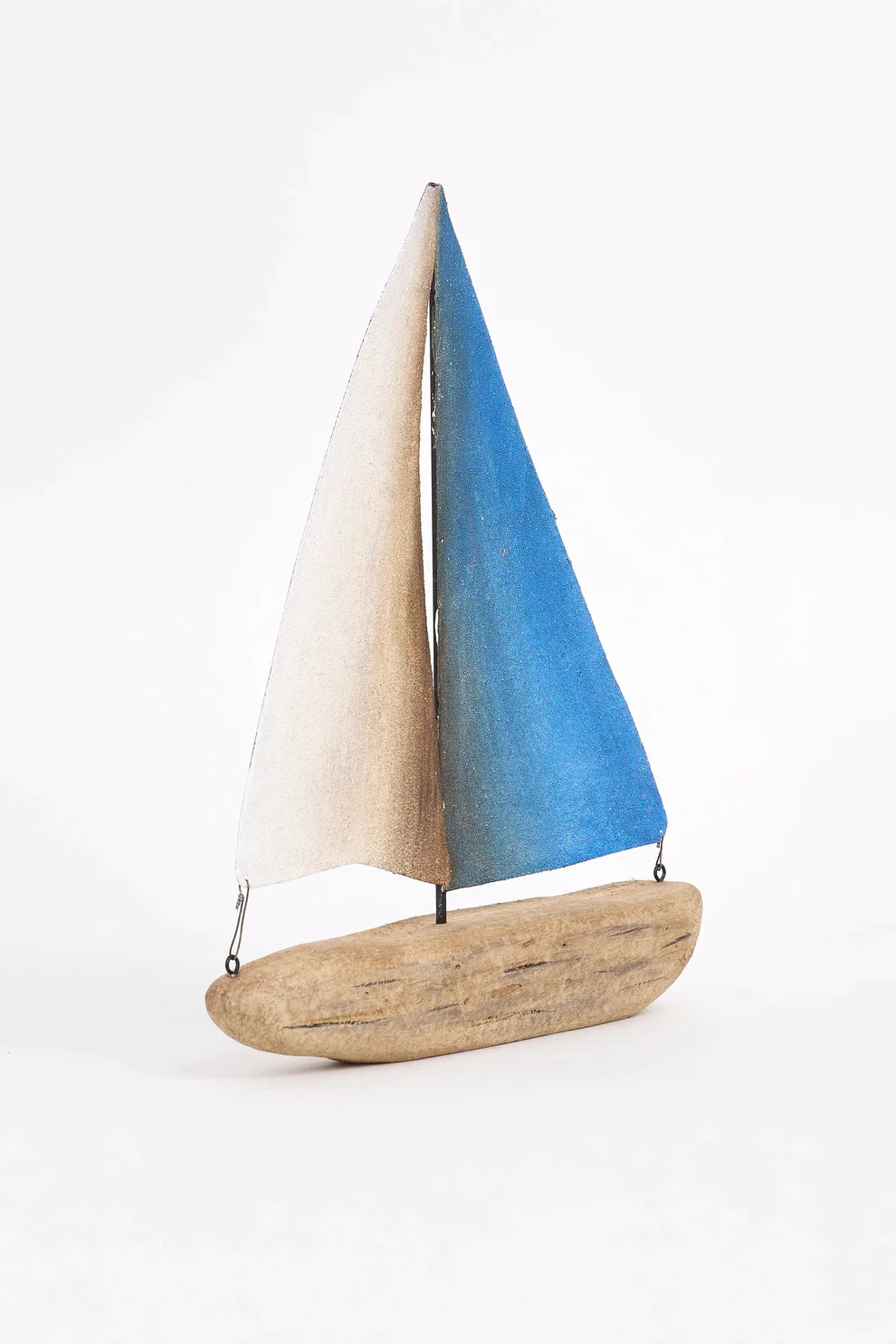 Batela Wooden Sailboat with & Metal Sails
