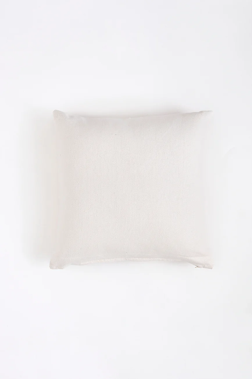 Batela Cotton Cushion With Embroidered Crabs