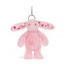 Jellycat  Jellycat Blushkin Blossom Bunny Bag Charm
