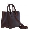 Ashwood Leather Medium Structured Tote Bag with Detachable Strap and Pouch - Brandy S02