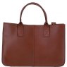 Ashwood Leather Medium Structured Tote Bag with Detachable Strap and Pouch - Tan S02