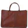 Ashwood Leather Large Structured Tote Bag with Detachable Strap and Pouch - Tan S03