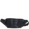 Ashwood Leather Unisex Bumbag Belt Pouch -  Black D102