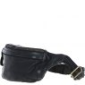 Ashwood Leather Unisex Bumbag Belt Pouch -  Black D102