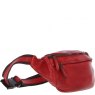 Ashwood Leather Bumbag / Belt Pouch - Red D102