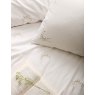 Historic Royal Palaces Bow Embroidery White Natural Bedding