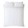 Historic Royal Palaces Bow Embroidery White Natural Bedding