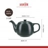 La Cafetière Classic Ceramic Teapot - Green