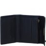 Ashwood Leather Twist Lock Small Purse - Black L30