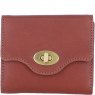 Ashwood Leather Twist Lock Small Purse - Tan L30