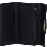 Ashwood Leather Twist Lock Large Purse - Black L31