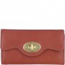 Ashwood Leather Twist Lock Large Purse - Tan L31