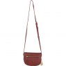 Ashwood Leather Twist Lock Small Saddle Bag - Tan L32
