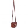 Ashwood Leather Twist Lock Small Saddle Bag - Tan L32