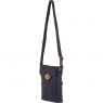Ashwood Leather Twist Lock Crossbody Bag with Zip Top Closure - Brown L33