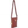 Ashwood Leather Twist Lock Crossbody Bag with Zip Top Closure - Tan L33
