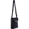Ashwood Leather Twist Lock Crossbody Bag - Black L34