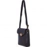 Ashwood Leather Twist Lock Crossbody Bag - Brown L34
