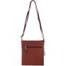 Ashwood Leather Twist Lock Crossbody Bag - Tan L34