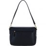 Ashwood Leather Twist Lock Flap Over Crossbody x Shoulder Bag - Black L35