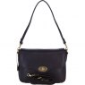 Ashwood Leather Twist Lock Flap Over Crossbody x Shoulder Bag - Brown L35