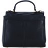 Ashwood Leather Twist Lock Handle Bag with Detachable Strap - Black L36