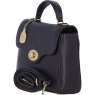 Ashwood Leather Twist Lock Handle Bag with Detachable Strap - Brown L36