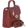 Ashwood Leather Twist Lock Handle Bag with Detachable Strap - Tan L36