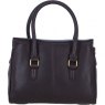 Ashwood Leather Twist Lock Medium Shoulder Handbag - Brown L38
