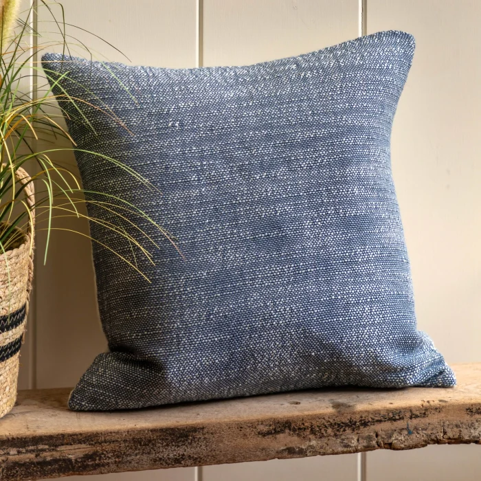 Dunham Slub Cushion Ink 45x45cm