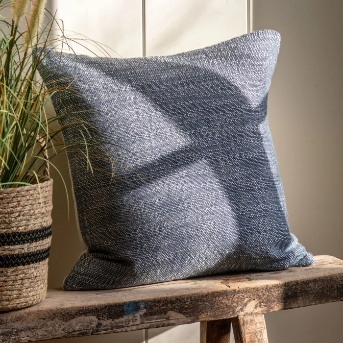 Dunham Slub Cushion Ink 45x45cm