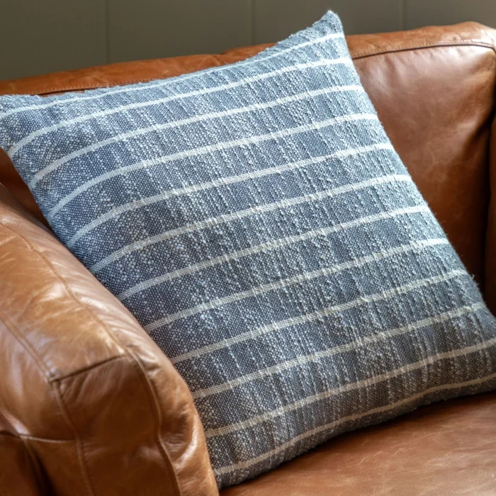 Melford Stripe Cushion Ink 45x45cm