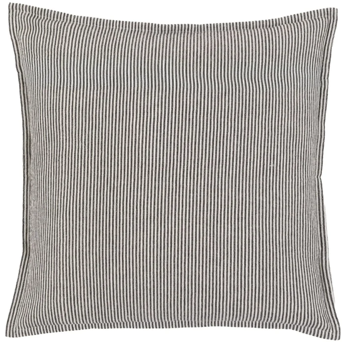 Windsor Woven Stripe Cushion Ink 45x45cm