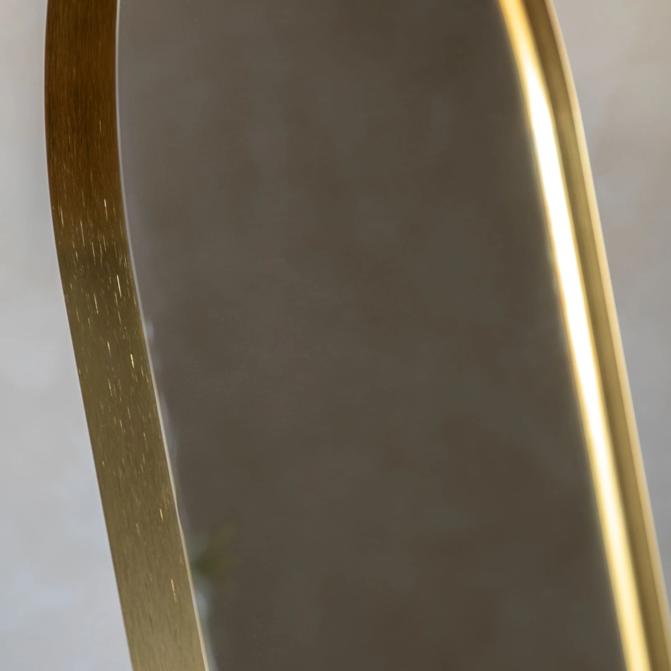 Gallery Direct Holworth Cheval Mirror - Gold