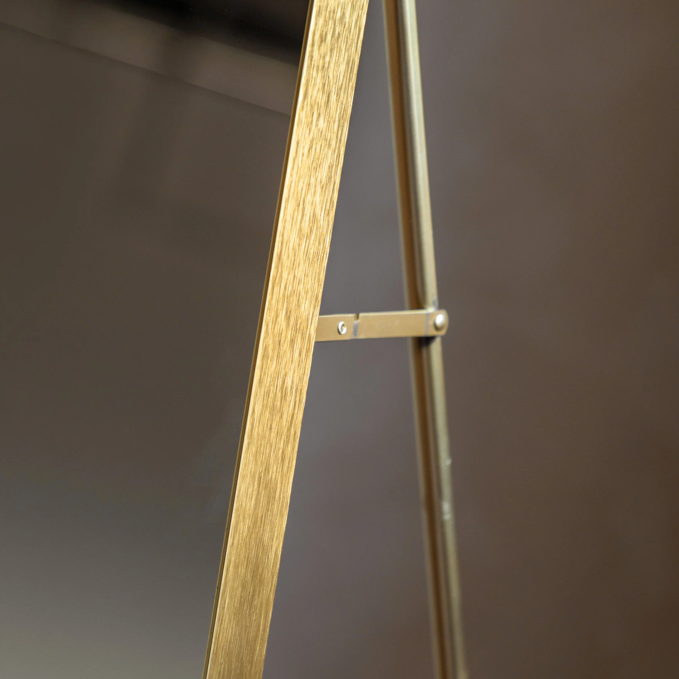 Gallery Direct Holworth Cheval Mirror - Gold